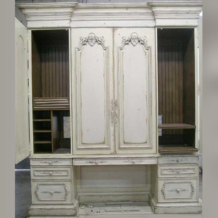 Фото Шкаф книжный/библиотека - стиль Роскошное шале - Для кабинета - Купить в Интернет-магазине