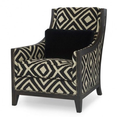 Фото Кресло на деревянной раме - стиль Transitional - Для гостиной - Купить в Интернет-магазине