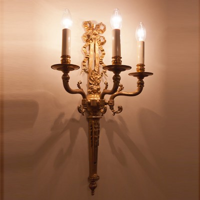 Фото Бра, светильник настенный - стиль Английская классика - Металлический - Купить в Интернет-магазине