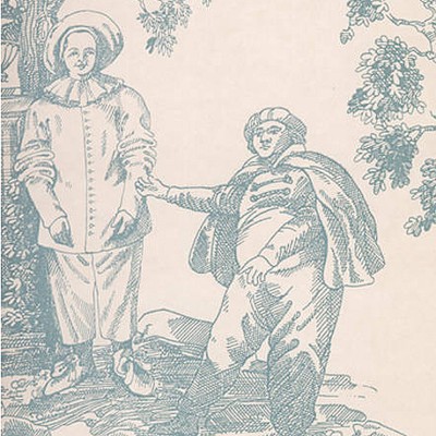 Фото Обои с рисунком - Туаль - стиль Английская классика - Кремовые - Купить в Интернет-магазине