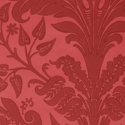 Фото Обои с рисунком - Дамаск - стиль Английская классика - Красные - Купить в Интернет-магазине