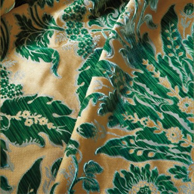 Фото Ткань портьерная с рисунком - Дамаск - стиль Английский - Бежевый - Купить в Интернет-магазине