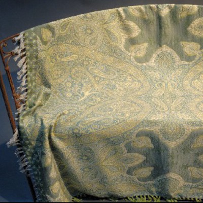 Фото Плед - стиль Европейский - Зеленый - Купить в Интернет-магазине