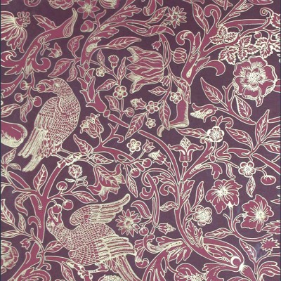 Фото Обои с рисунком - Анималистический принт - стиль Английская классика - Фиолетовые - Купить в Интернет-магазине