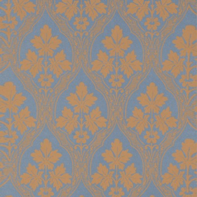 Фото Обои с рисунком - Орнамент - стиль Английская классика - Синие - Купить в Интернет-магазине