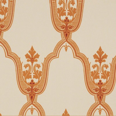 Фото Обои с рисунком - Орнамент - стиль Английская классика - Кремовые - Купить в Интернет-магазине
