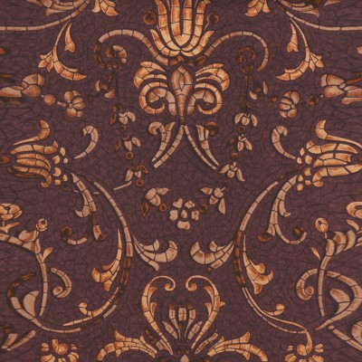 Фото Обои с рисунком - Дамаск - стиль Английская классика - Фиолетовые - Купить в Интернет-магазине