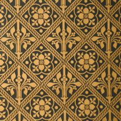 Фото Обои с рисунком - Дамаск - стиль Английская классика - Черные - Купить в Интернет-магазине