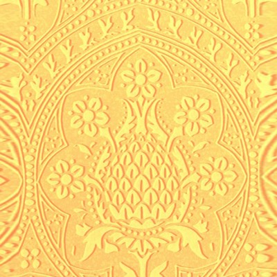 Фото Обои с рисунком - Дамаск - стиль Английская классика - Желтые - Купить в Интернет-магазине