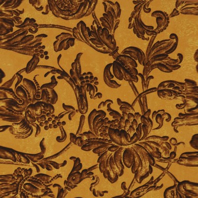 Фото Обои с рисунком - Растение - стиль Английская классика - Желтые - Купить в Интернет-магазине