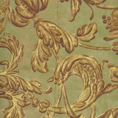 Фото Обои с рисунком - Растение - стиль Английская классика - Зеленые - Купить в Интернет-магазине