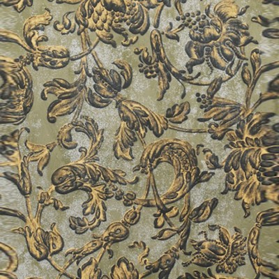 Фото Обои с рисунком - Растение - стиль Английская классика - Зеленые - Купить в Интернет-магазине