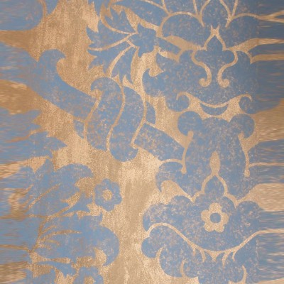 Фото Обои с рисунком - Дамаск - стиль Английская классика - Золотые - Купить в Интернет-магазине