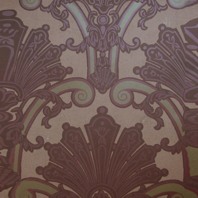 Фото Обои с рисунком - Дамаск - стиль Английская классика - Фиолетовые - Купить в Интернет-магазине