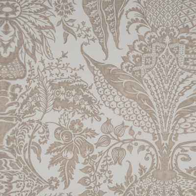 Фото Обои с рисунком - Дамаск - стиль Английская классика - Серые - Купить в Интернет-магазине
