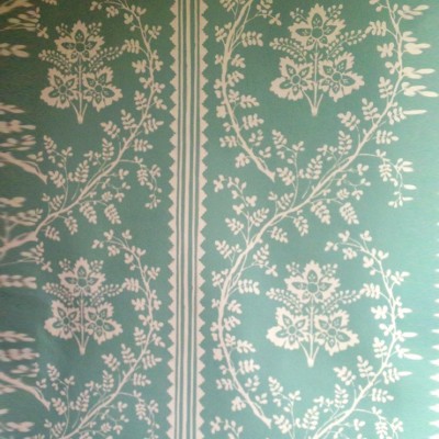 Фото Обои с рисунком - Полоски - стиль Английская классика - Зеленые - Купить в Интернет-магазине