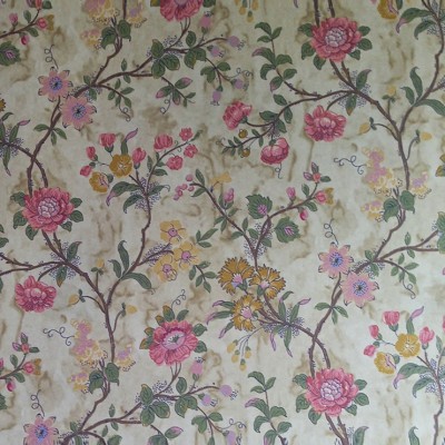 Фото Обои с рисунком - Цветы - стиль Английская классика - Кремовые - Купить в Интернет-магазине