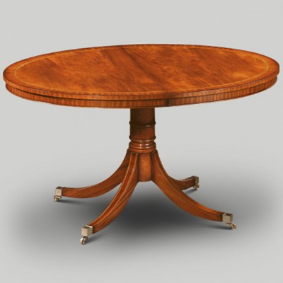 Фото Стол обеденный - стиль Английская классика - Для столовой - большие обеденные столы производства США - Iain James - James mahogany - Купить в Интернет-магазине