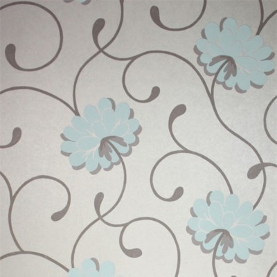 Фото Обои с рисунком - Завиток - стиль Английская классика - Серые - Купить в Интернет-магазине