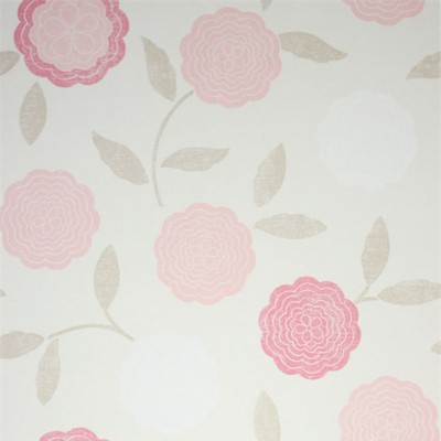 Фото Обои с рисунком - Цветы - стиль Английская классика - Светло-серые - Купить в Интернет-магазине
