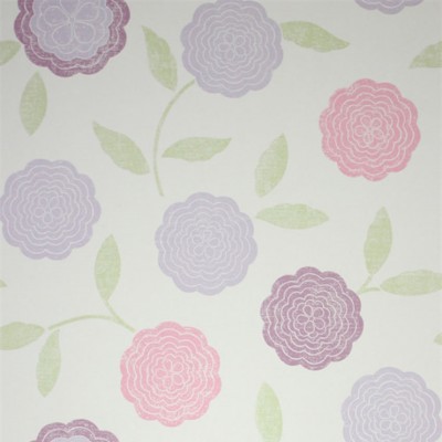 Фото Обои с рисунком - Цветы - стиль Английская классика - Светло-серые - Купить в Интернет-магазине
