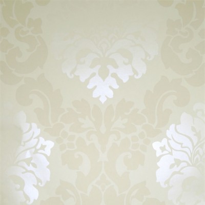 Фото Обои с рисунком - Дамаск - стиль Английская классика - Кремовые - Купить в Интернет-магазине