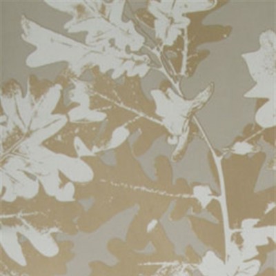 Фото Обои с рисунком - Растение - стиль Современных дизайнеров - Коричневые - Купить в Интернет-магазине