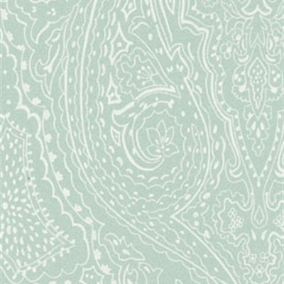 Фото Обои с рисунком - Пейсли - стиль Английская классика - Бирюзовые - Купить в Интернет-магазине