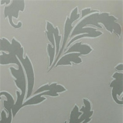 Фото Обои с рисунком - Растение - стиль Английская классика - Серые - Купить в Интернет-магазине