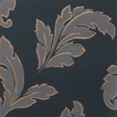 Фото Обои с рисунком - Растение - стиль Английская классика - Черные - Купить в Интернет-магазине