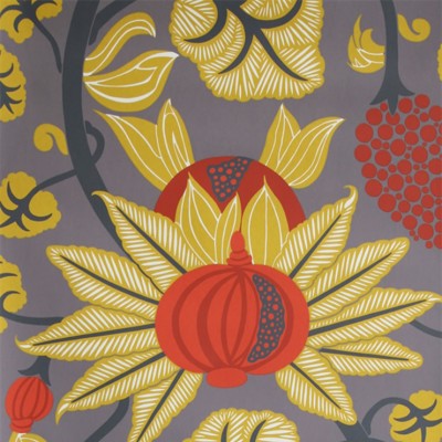 Фото Обои с рисунком - Крупный декор - стиль Современных дизайнеров - Серые - Купить в Интернет-магазине