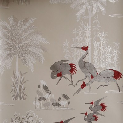 Фото Обои с рисунком - Крупный декор - стиль Современных дизайнеров - Коричневые - Купить в Интернет-магазине