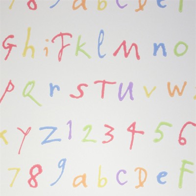 Фото Обои с рисунком - Детский рисунок - стиль Современных дизайнеров - Белые - Купить в Интернет-магазине