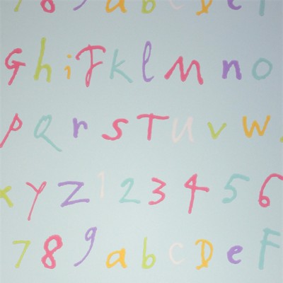 Фото Обои с рисунком - Детский рисунок - стиль Современных дизайнеров - Бирюзовые - Купить в Интернет-магазине