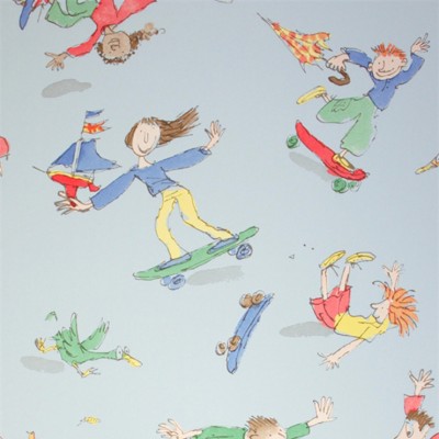 Фото Обои с рисунком - Детский рисунок - стиль Современных дизайнеров - Голубы - Купить в Интернет-магазине