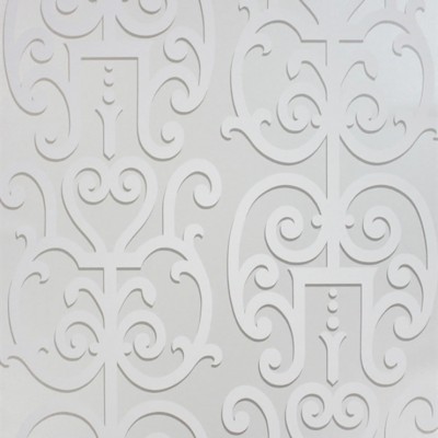 Фото Обои с рисунком - Завиток - стиль Английская классика - Светло-серые - Купить в Интернет-магазине