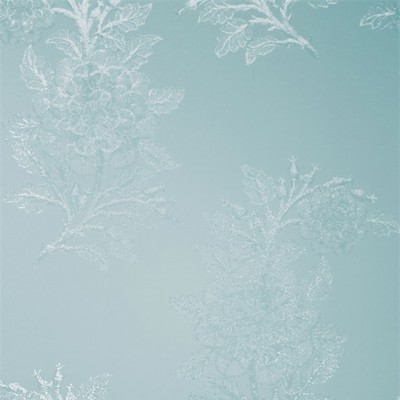 Фото Обои с рисунком - Цветы - стиль Современный - Бирюзовые - Купить в Интернет-магазине