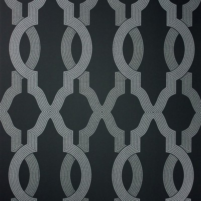 Фото Обои с рисунком - Орнамент - стиль Современный - Черные - Купить в Интернет-магазине