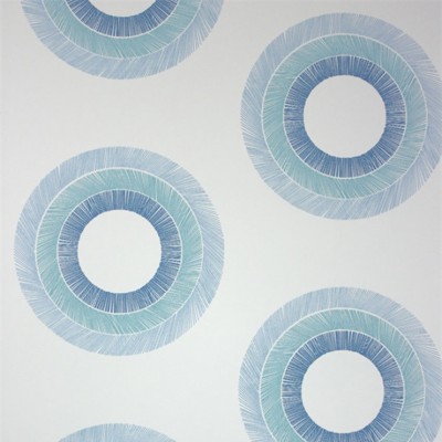 Фото Обои с рисунком - Орнамент - стиль Современный - Голубы - Купить в Интернет-магазине