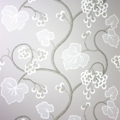 Фото Обои с рисунком - Завиток - стиль Английская классика - Серые - Купить в Интернет-магазине