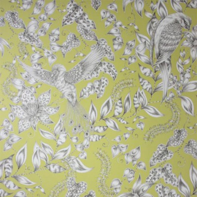 Фото Обои с рисунком - Анималистический принт - стиль Английская классика - Желтые - Купить в Интернет-магазине