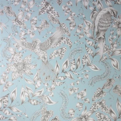 Фото Обои с рисунком - Анималистический принт - стиль Английская классика - Голубы - Купить в Интернет-магазине