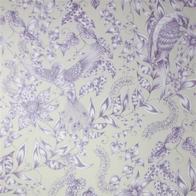 Фото Обои с рисунком - Анималистический принт - стиль Английская классика - Серые - Купить в Интернет-магазине