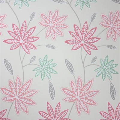 Фото Обои с рисунком - Цветы - стиль Английская классика - Серые - Купить в Интернет-магазине