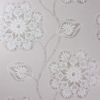 Фото Обои с рисунком - Орнамент - стиль Современный - Серые - Купить в Интернет-магазине