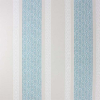 Фото Обои с рисунком - Полоски - стиль Современный - Голубы - Купить в Интернет-магазине