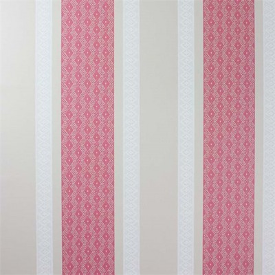 Фото Обои с рисунком - Полоски - стиль Современный - Розовые - Купить в Интернет-магазине