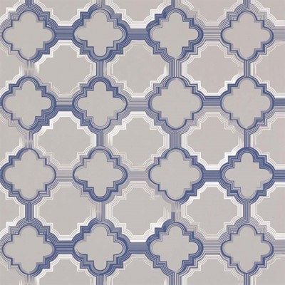 Фото Обои с рисунком - Орнамент - стиль Современный - Серые - Купить в Интернет-магазине