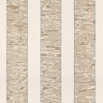 Фото Ткань портьерная с рисунком - Полоски - стиль Современный - Светло-коричневые - Купить в Интернет-магазине