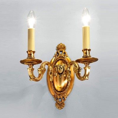 Фото Бра, светильник настенный - стиль Английская классика - Металлический - Купить в Интернет-магазине